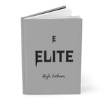 Grey ELITE High Fashion Hardcover Journal Matte