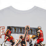 Michael Jordan ELITE Vintage "6 Trophies" Ice Grey Tee 1.0