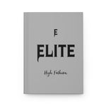 Grey ELITE High Fashion Hardcover Journal Matte