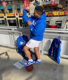 Blue "Real LOVE is ELITE" Luxury Hoodie (Oversized)