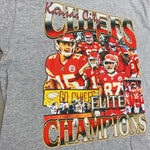 Kansas City Chiefs Vintage ELITE "Champions" Grey Tee (Unisex) 1.0