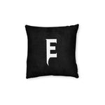 Black ELITE High Fashion Square Pillow