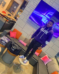 Purple "Real LOVE is ELITE" Luxury Hoodie (Oversized)