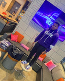 Purple "Real LOVE is ELITE" Luxury Hoodie (Oversized)
