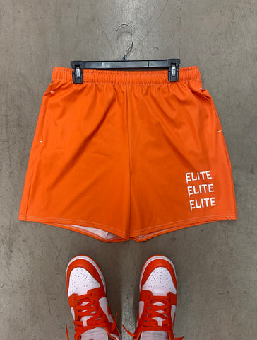 Orange "Syracuse" (ELITE 3 Peat) Shorts