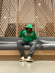 Green & Pink "Real LOVE is ELITE" Luxury Hoodie (Oversized)