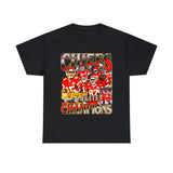 Kansas City Chiefs Vintage ELITE "Champions" Black Tee (Unisex) 1.0