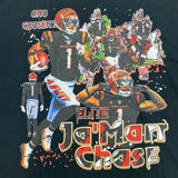 Jamaar Chase Vintage ELITE "UNO Chosen 1"  Black Tee (Unisex) 1.0