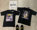 Justin Jefferson ELITE "Jets" Black Tee 2.0