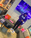 Purple "Real LOVE is ELITE" Luxury Hoodie (Oversized)