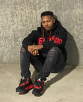 Black "Real LOVE is ELITE" Luxury Hoodie (Oversized)