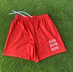 Red (ELITE 3 Peat) Shorts